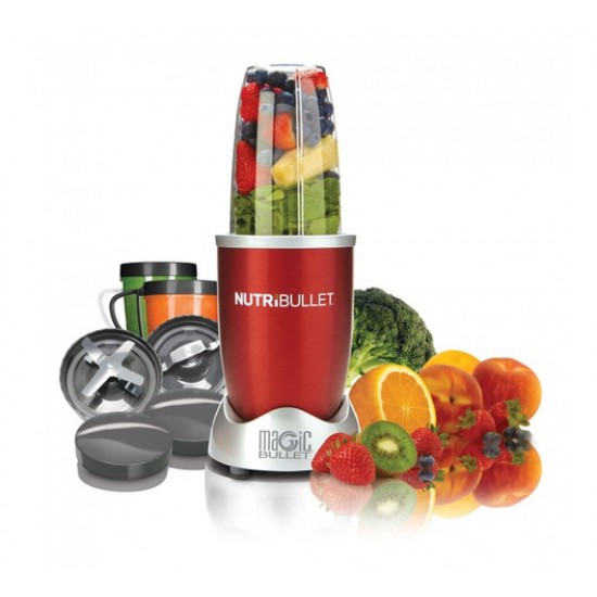 NutriBullet Red 9 Piece Set: NBR-1212R NutriBullet Red 9 Piece Set: NBR-1212R