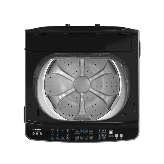 TORNADO Washer 15 Kg DDM Inverter Pump Dark Silver TWT-TLD15RDS