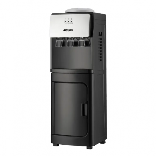 AD-160FHE-SH1(B) – Hot & Electric Cooling Water Dispenser, 16L, 85 cm Height, Black and Silver