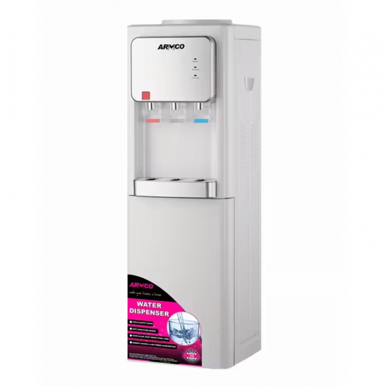 AD-16FHE-LN1(W) – 3 Tap Water Dispenser – Hot, Normal & Elec. Cooling.