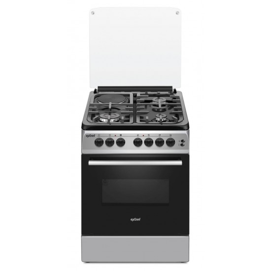 Exzel 3 Gas + 1 Electric Electric Oven: EG6631GY