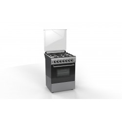 Exzel 60x60cm 4 Gas, Electric Convection Oven: EG6640PRN