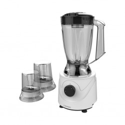 TORNADO Electric Blender 400 Watt 1.5 Liter 2 Mills White BL400/2-WHITE