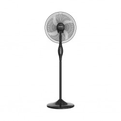 TORNADO Stand Fan 16 Inch 4 Blades Black TSF-16W