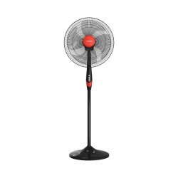 TORNADO Stand Fan 18 Inch 4 Blades Black x Red TSF-18XW