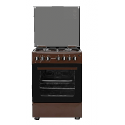 Armco Free-standing Cooker 3 Multi-gas Burners + 1Electric (180mm-2000W RAPID Plate), 60X60 Oven+Grill GC-F6631QX2(BR)