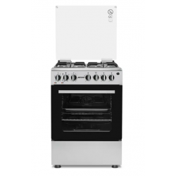 Armco Free-standing Cooker 3 Multi-gas Burners + 1Electric (180mm-2000W RAPID Plate), 60X60 Oven+Grill GC-F6631QX2(SS)