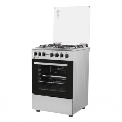 Armco Free-standing Cooker 3 Multi-gas Burners + 1Electric (180mm-2000W RAPID Plate), 60X60 Oven+Grill GC-F6631QX2(SS)
