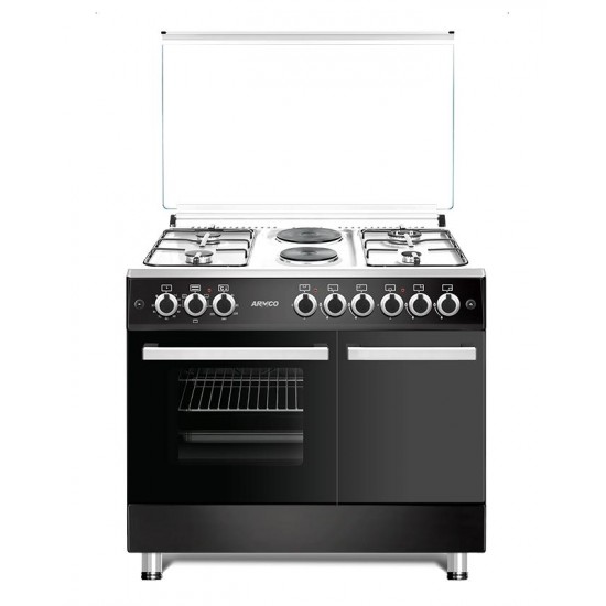 Armco 4 Gas 2 Electric (RAPID) Gas Cooker: GC-F9642FBT(BK) 