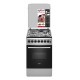 Exzel 50x50cm, 3 Gas+1 Electric, Electric Oven: EG5531GY