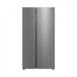 Midea Refrigerator Side by Side Space Master, 700L, Crystal Silver