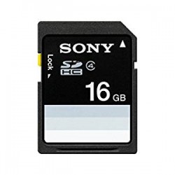 Sony SDHC Card 16 GB:  SF-16N4