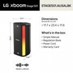 LG xboom | Bluetooth Speaker | xboom Signature Sound by will.i.am for Karaoke and Performances