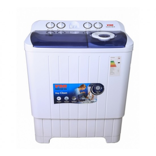 Von 7Kg Twin Tub Washing Machine: VALW-07MLB