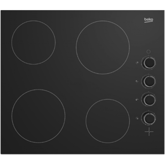 Beko Electric Hob: HCC64103 Beko Electric Hob: HCC64103