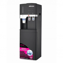 Armco Water Dispenser, Hot & Electric Cooling, with Cup Dispenser, Cabinet, Dry Burning prevention, Automatic Temp.