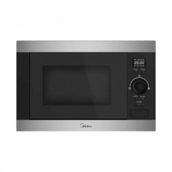 Midea Built-in Microwave Oven 25L, Compact Design, Manual Controls, Stainless Steel