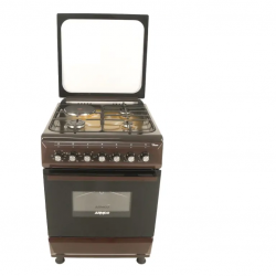 Armco Free-Standing cooker GC-F6631QX(TDF) – 3 Multi-gas Burners + 1Electric (180mm-2000W RAPID Plate), 60X60 Oven+Grill
