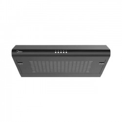 Midea 60CM Slim Type Hood, Black Color 200m3/h with 3 Fan Speed