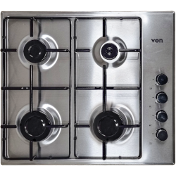 Von 4 Gas Stainless Steel Hob: VBH6S40EX