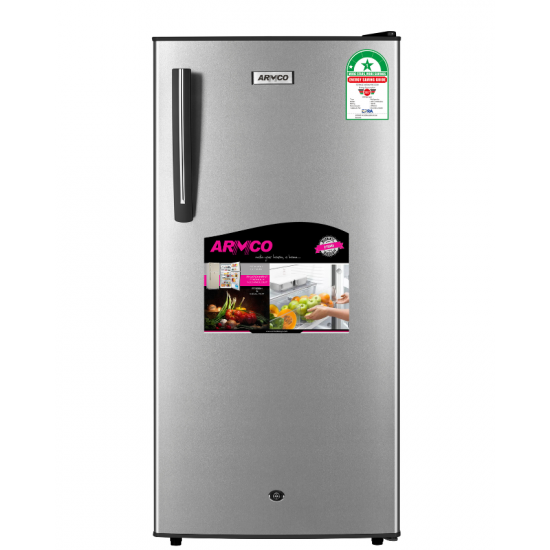 ARMCO ARF-206G(DS), 165L Direct Cool Refrigerator.