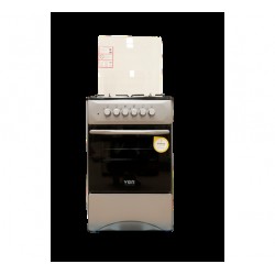 Von VAC5F131PS 3 Gas + 1 Electric Cooker - Silver