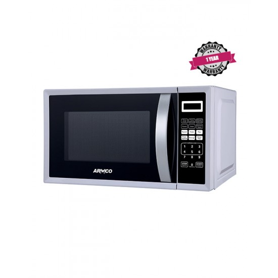 ARMCO AM-DG2043(SL) 20L Digital Microwave Oven, 1000W, Silver.