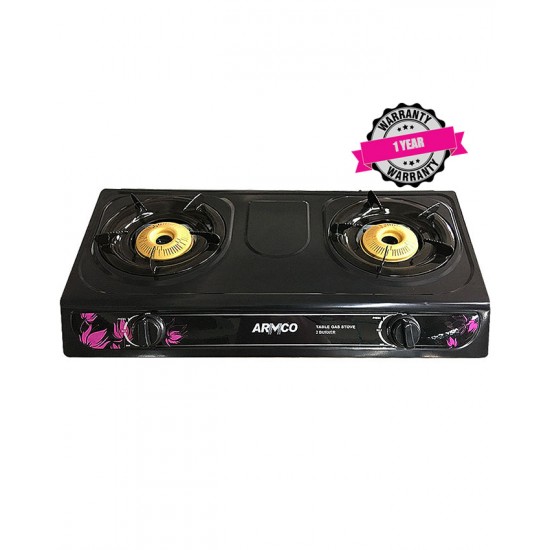 Armco 2 Burner Tabletop Gas Cooker: GC-7210P2