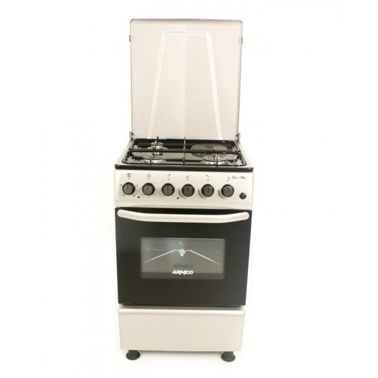 ARMCO GC-F5531PX(SL) - 3 Gas, 1 Electric, 50x50 Gas Cooker.