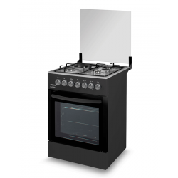 ARMCO GC-F5831JX(BK) - 3Gas, 1 Electric, 58x58cm Cooker with Flame Failure Device