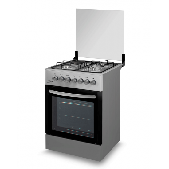 ARMCO GC-F5831JX(SL) - 3Gas, 1 Electric, 58x58cm Cooker with Flame Failure Device