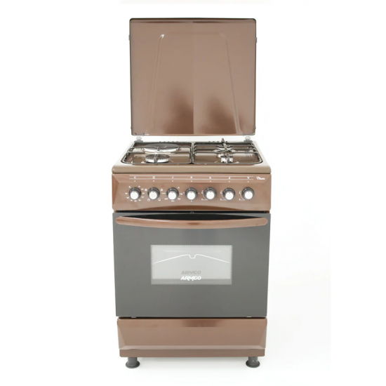 Armco 3 Gas, 1 Electric, 60x60 Gas Cooker: GC-F6631FX(BR)