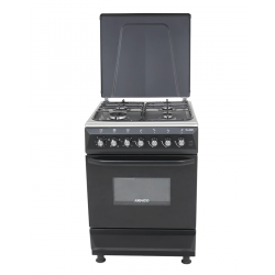 Armco 4 Gas Burner Electric Oven+Grill Cooker: GC-F6640MX(BK) 
