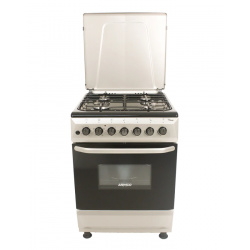 ARMCO GC-F6640MX(SL) - 4 Gas Burner, 60X60 Electric Oven+Grill Cooker.