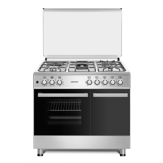 ARMCO GC-F9641ZBT(SS) - 4 Gas, 1 Electric Gas Cooker.