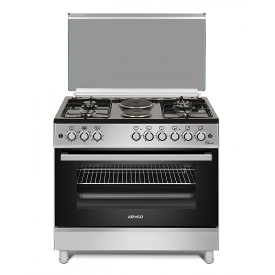Armco 4 Gas, 2 Electric Gas Cooker: GC-F9642JW(SL)