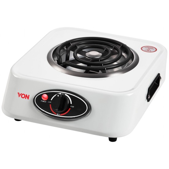 Von Table Top Single Coil Cooker: HPTC-11CW/VACC0112CW