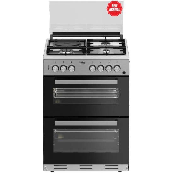 60CM DOUBLE OVEN FREESTANDING COOKER: FDF63110DXDSL