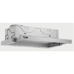 Von 60CM Stainless Steel Telescopic Concealed Hood: VBDF6131X