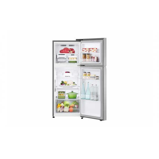 LG 217L Top Freezer Refrigerator: GV-B212PLGB