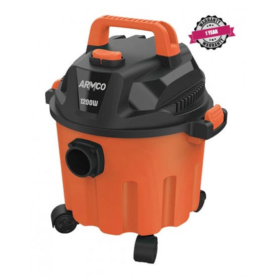 Armco 10L Drum Type Vacuum Cleaner: AVC-WD1012P