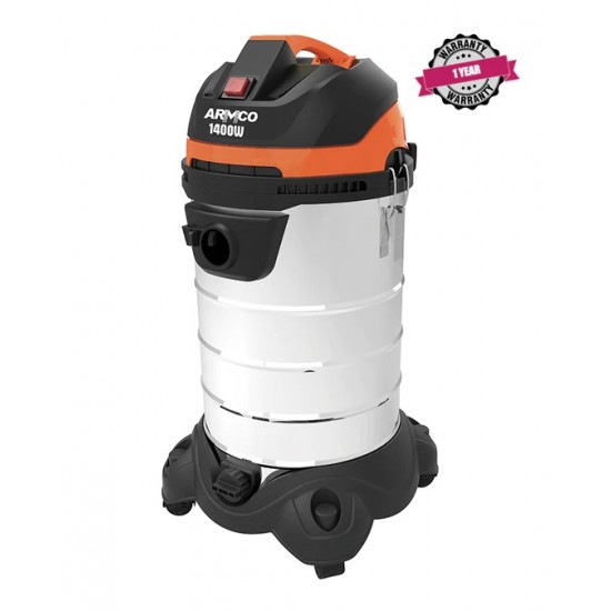 Armco 30L Drum Type Vacuum Cleaner: AVC-WD3014M