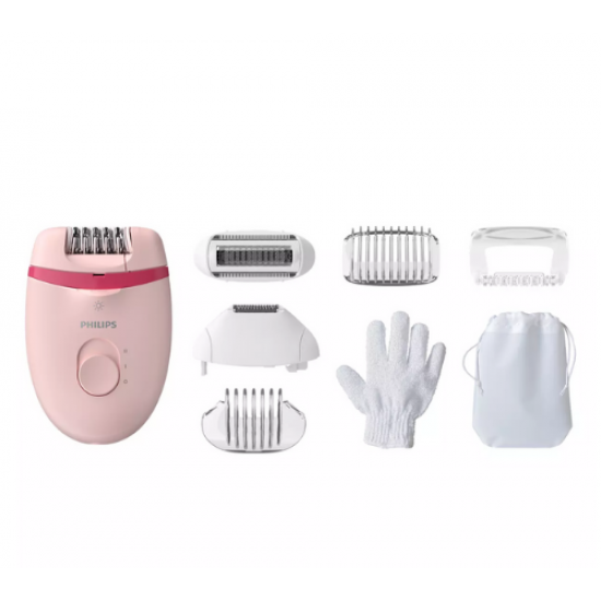 Philips Satinelle Essential Corded epilator compact: BRE28500