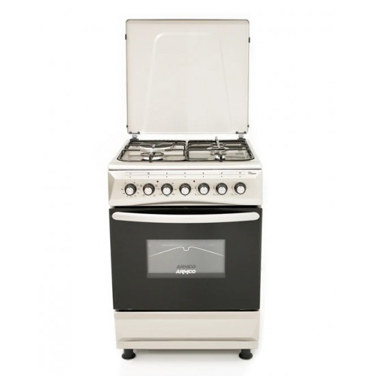 Armco 3 Gas 1 Electric, 60x60 Gas Cooker: GC-F6631FX(SS) Armco 3 Gas 1 Electric, 60x60 Gas Cooker: GC-F6631FX(SS)
