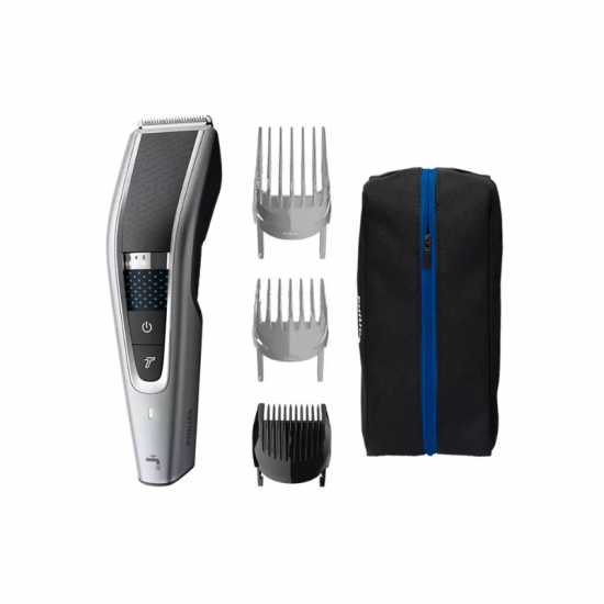 Hairclipper Series 5000 - 90 Mins Cordless Use,  Stainless Steel Blades, 28 Length Settings HC563015