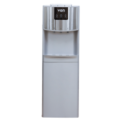 Von Water Dispenser Compressor Cooling with Fridge - Silver: VADL2324S