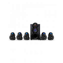 ARMCO AHT-8170 - 5.1 Ch. 220W, 8.0" Sub Woofer with 5 Satellite Speakers.