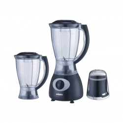 ABL-395ECO-1.5L, 3 In 1, 4 speed with Pulse Blender Black and Silver.