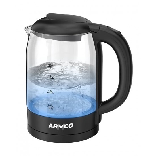 Armco 1.7L Glass Cordless Kettle: AKT-1755GS