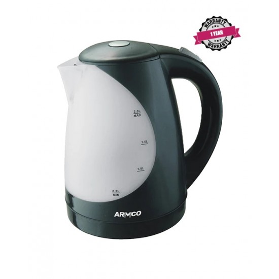 Armco 2.0L Plastic Cordless Kettle: AKT-215LED Armco 2.0L Plastic Cordless Kettle: AKT-215LED